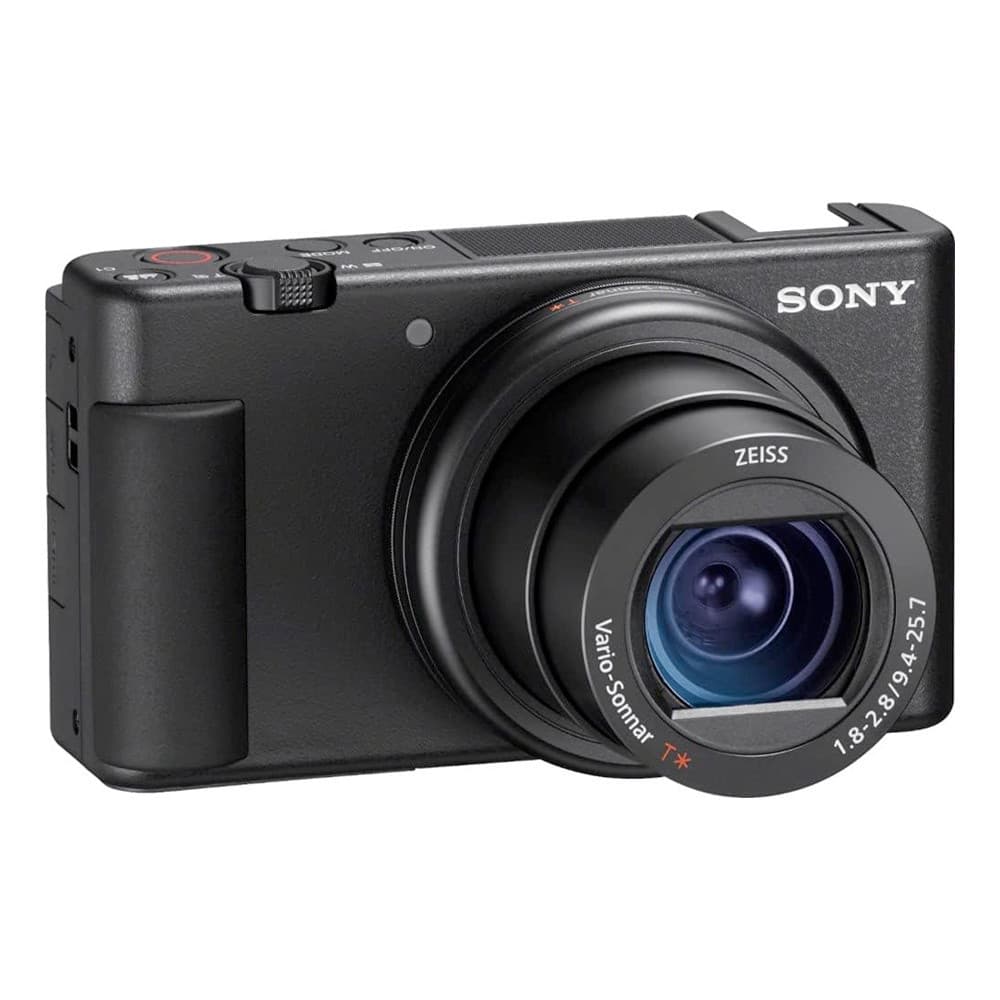 Câmera Fotográfica Digital Sony ZV-1 Design Compacto Preta