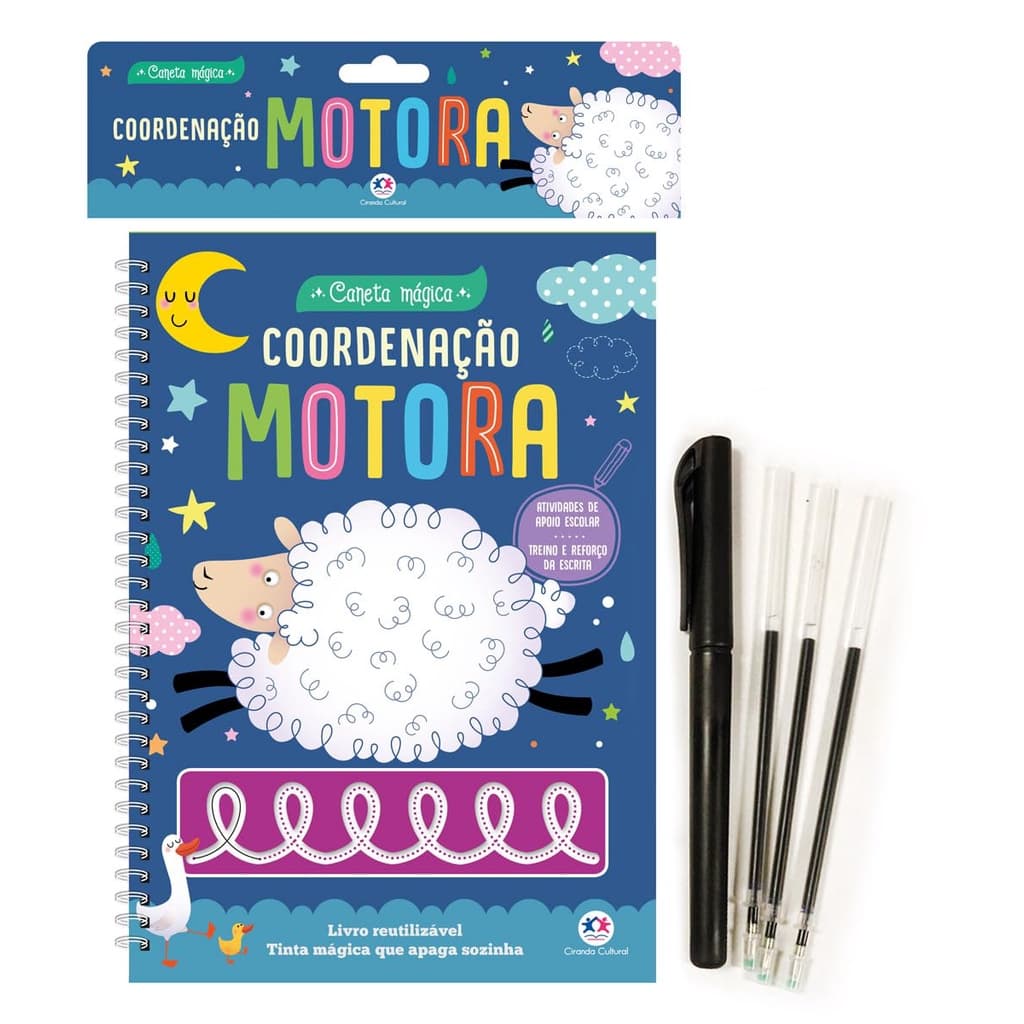Livro Caneta Magica - Coordenacao Motora