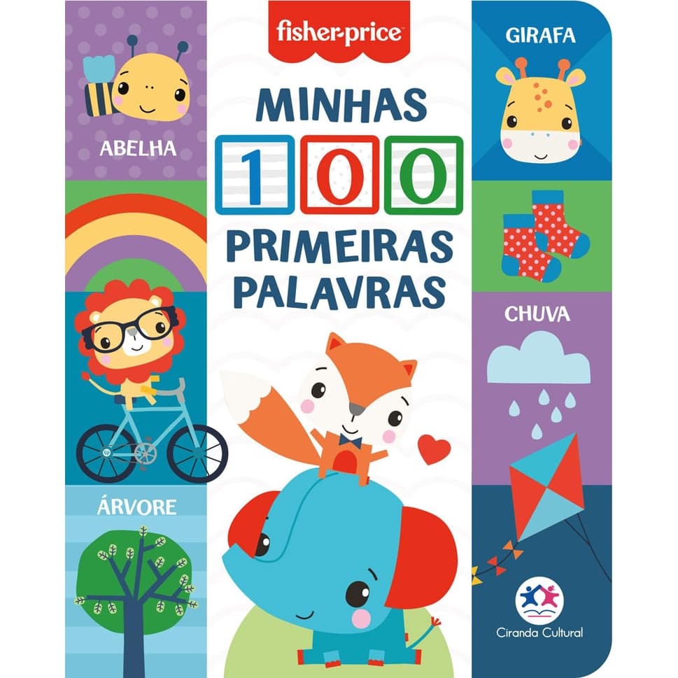 Livro Fisher-Price - Minhas 100 Primeiras Palavras