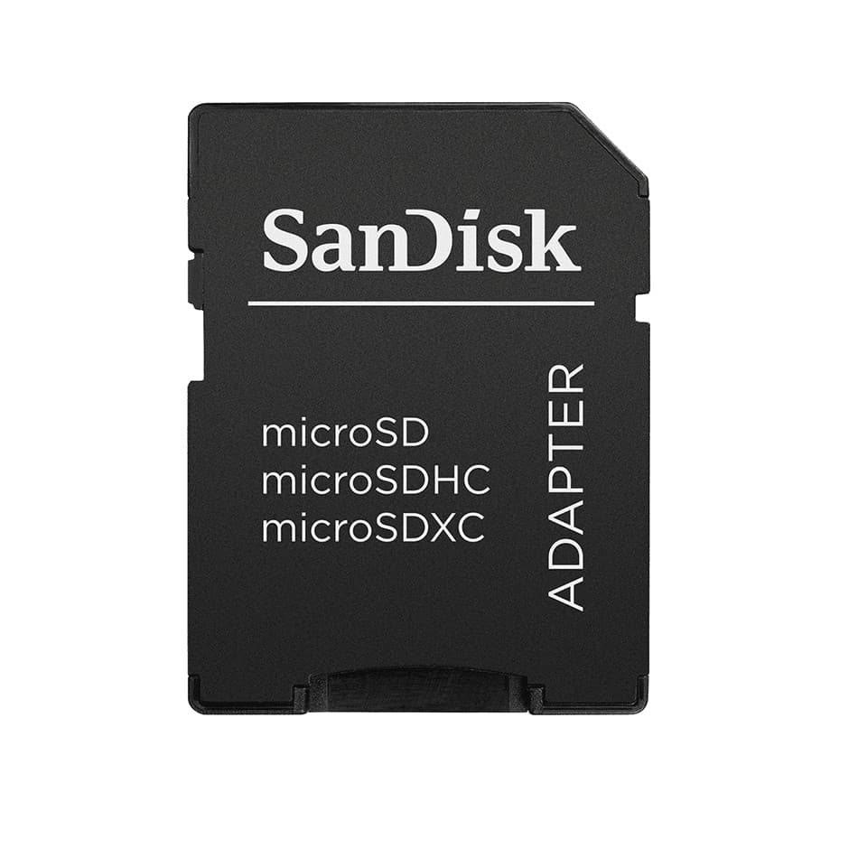 Adaptador Cartão Memória Sandisk Micro Sd p/Cartão Sd Preto