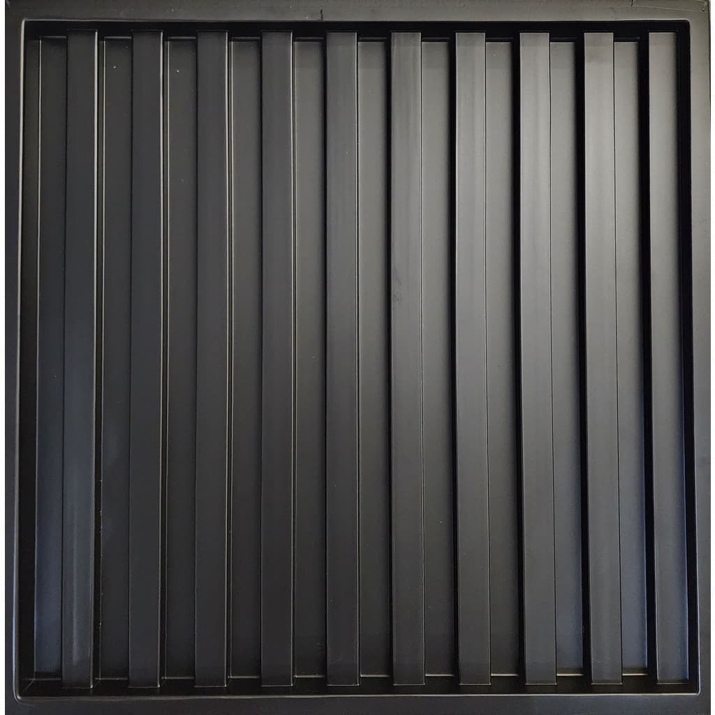 Forma Para Gesso – Molde para Gesso – Placa para Gesso - Modelo Ripado - 50x50cm