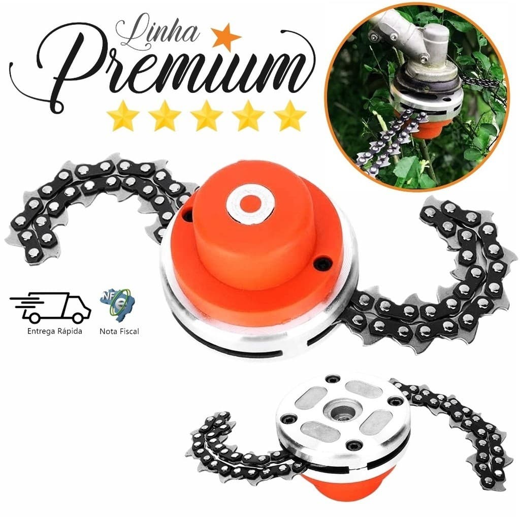 Trimmer Corrente Corta Grama Cabeça Para Roçadeira Universal