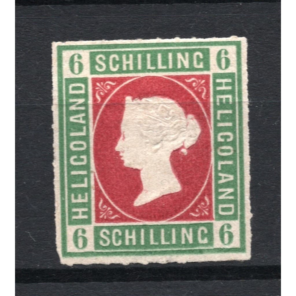 Selo ALEMANHA - HELIGOLAND - Raro - 1867