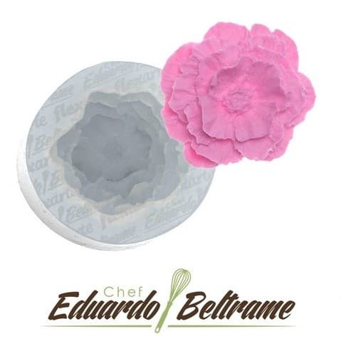 Molde De Silicone 745 - Flor Edwina - Linha Eduardo Beltrame