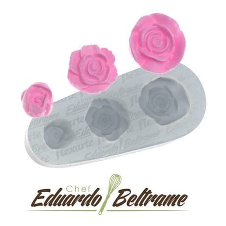 Molde De Silicone 740 - Florzinhas Cathleen Eduardo Beltrame