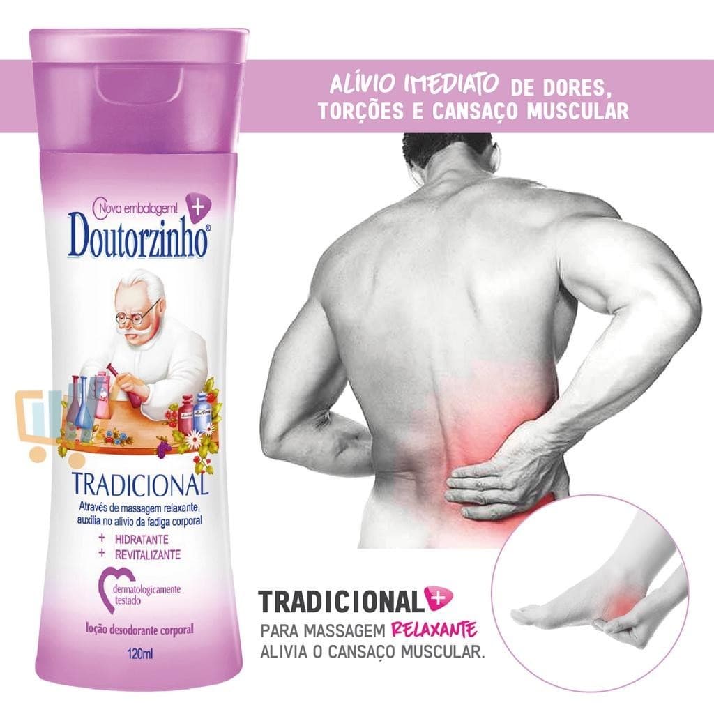 Gel Massageador Doutorzinho Creme Alivio Imediato Original Tradicional