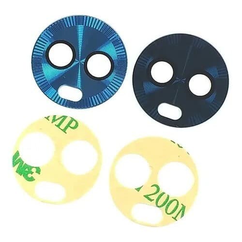 Lente Vidro Câmera Traseira Moto G6 Plus Xt1926 Xt1626 Com Dupla Face