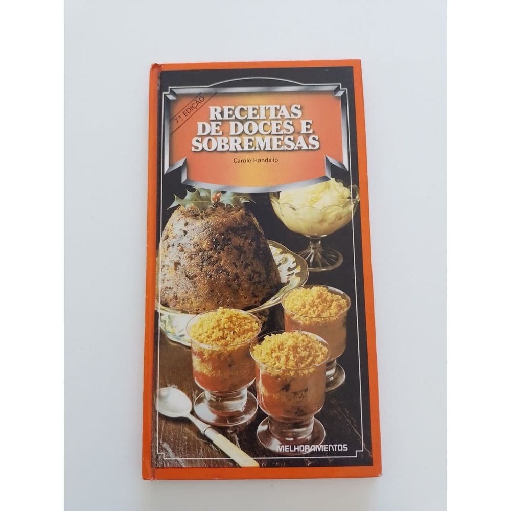 Livro Receitas De Doces E Sobremesas Carole Handslip Aa69