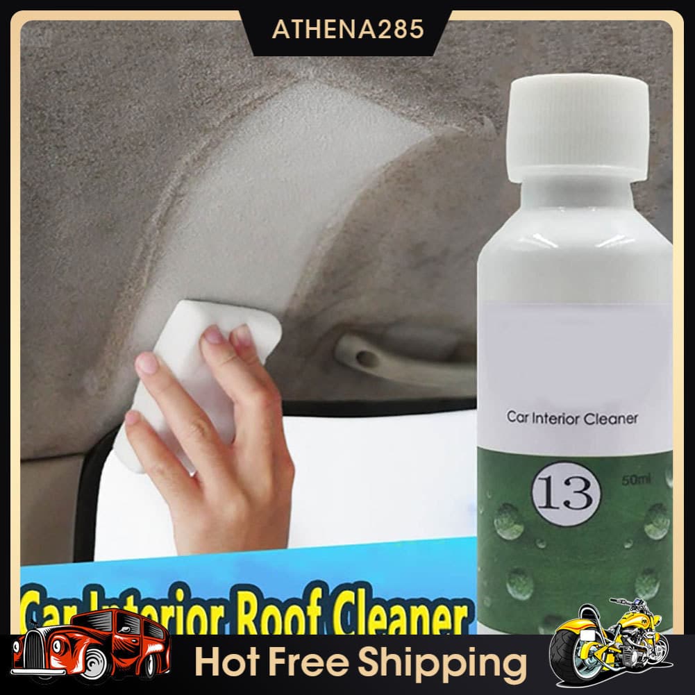 ATHENA Detergente De Couro Para Limpeza Interior De Carro Hgkj-13 20/50Ml
