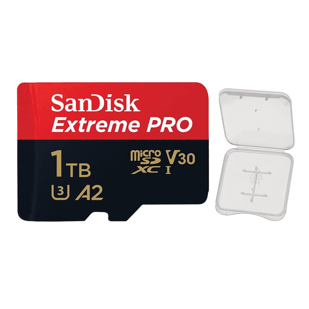 Cartão Micro Sd Sandisk 1Tb  Extreme Pro 200Mbs e Adp +Case
