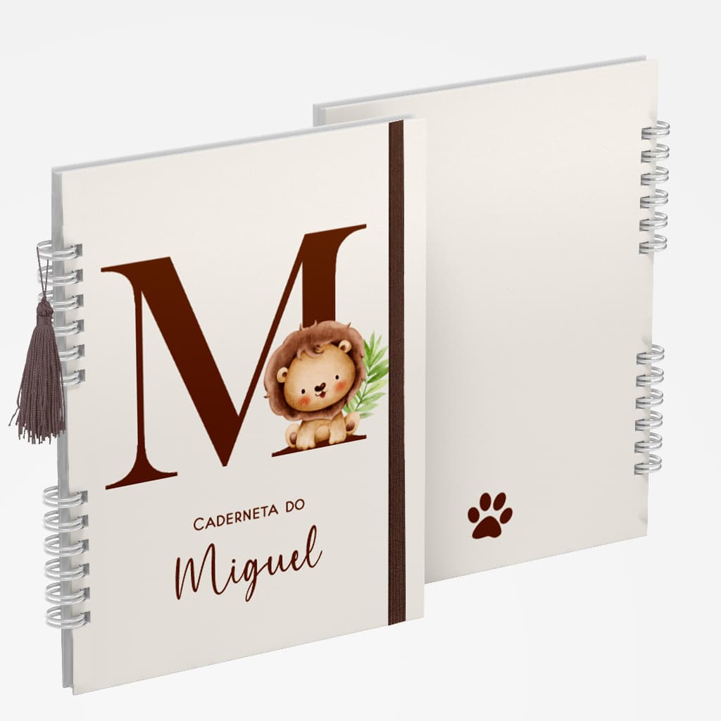 Caderneta de Vacina Vacinação Vários Modelos Masculina Alfabeto 3