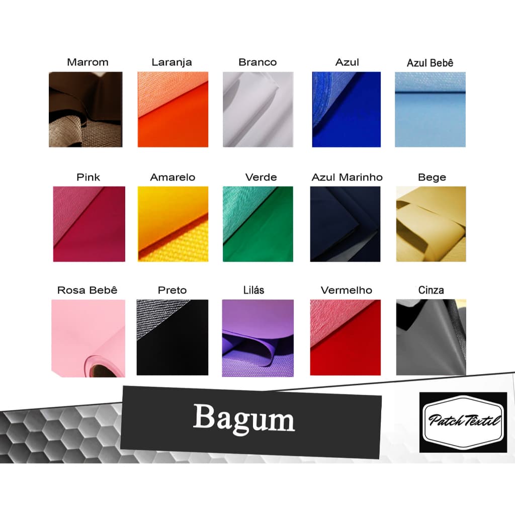 3 Metros - Tecido Bagum Colchonete Bolsas Mochilas Capas
