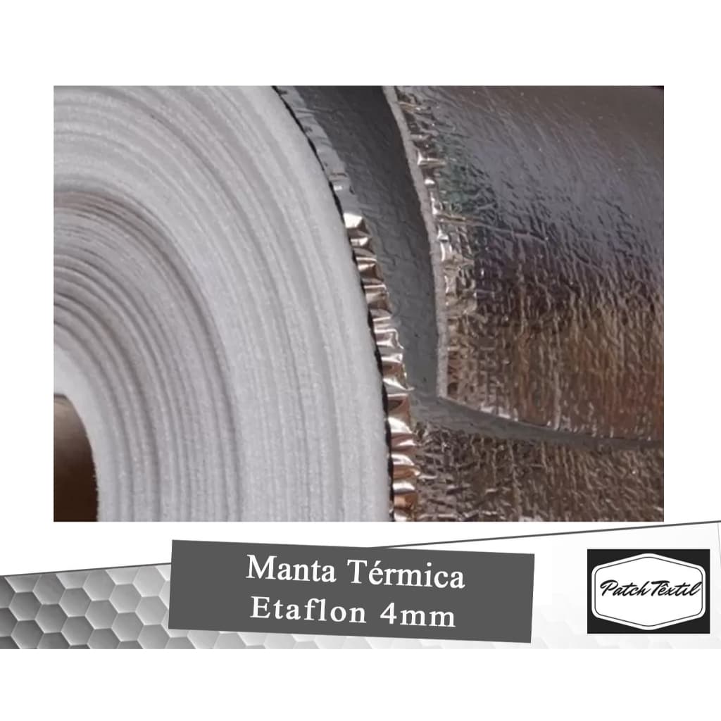 Manta Térmica Etaflon 4mm - 10 Metros
