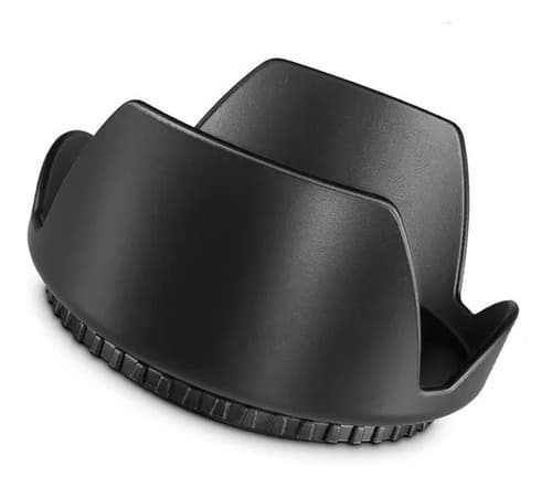 Tulipa Parasol Lente Canon 50mm Stm 1.8 Ø49mm Pétala Rosca