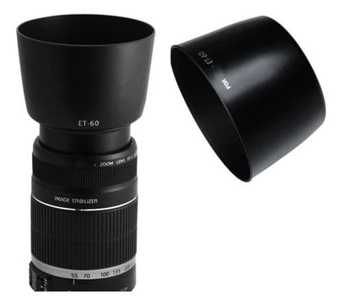 Parasol Et-60 Para Lentes Canon 18-55mm 75-300mm 55-250mm