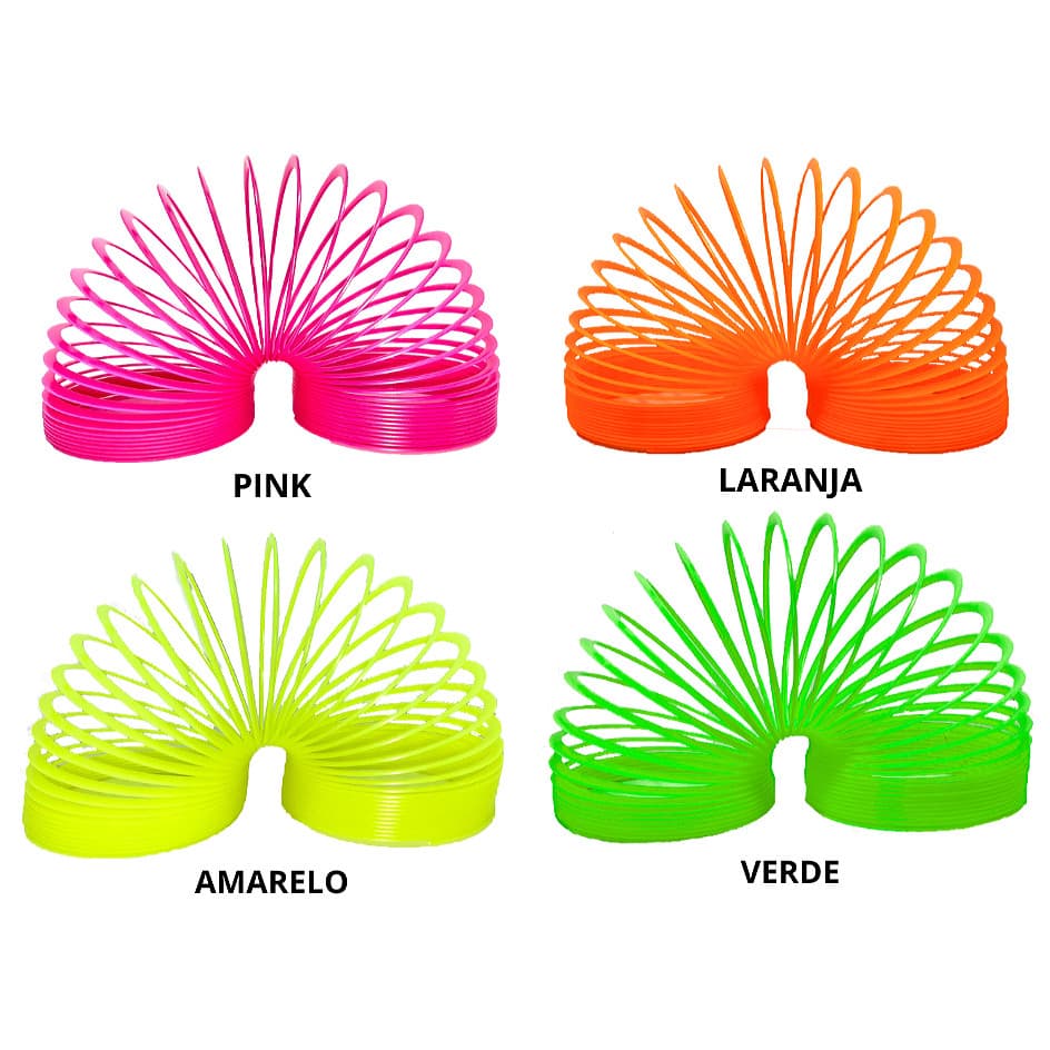 Kit 50 Mola Maluca Neon Brinquedo Infantil Festa