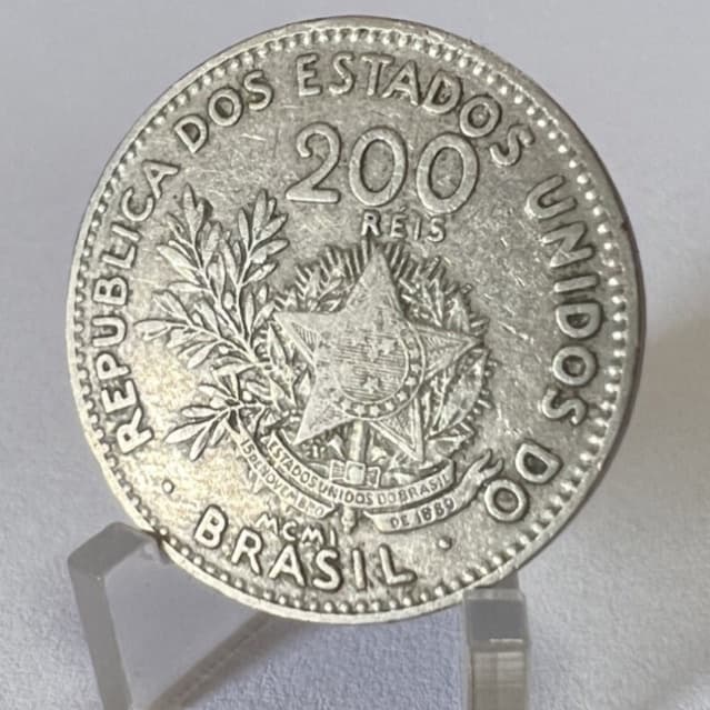200 Réis 1901 Moeda MCMI