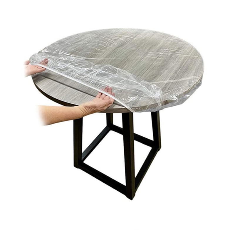Capa Transparente Mesa Redonda Com Elástico Vários Tamanhos