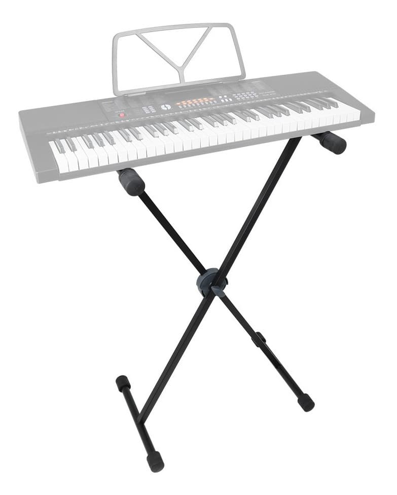 Suporte Estante Teclado E Piano Ask X10 Regulável Cor Preto