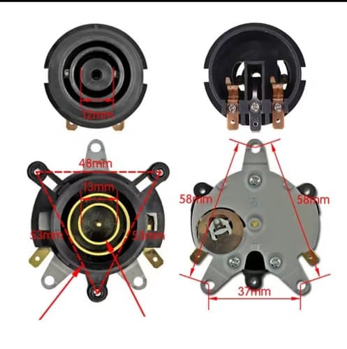 Acoplador Para Chaleira Eletrica Macho e Femea