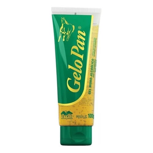 Pomada Gelo Pan 100g - Vetnil Pancada E Dor Muscular Equinos