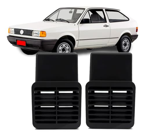 Par Difusor Grade Coluna Porta Gol Saveiro Parati Quadrado