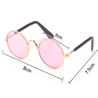 2 Peças Óculos Pet Cachorro Gato Diversas Cores Óculos Para Animais De Estimação