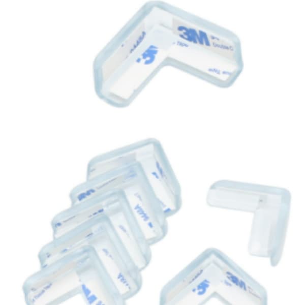 8 Peças Protetor De Quina Silicone Mesa Segurança Para Crianças E Bebes Proteção Promoção