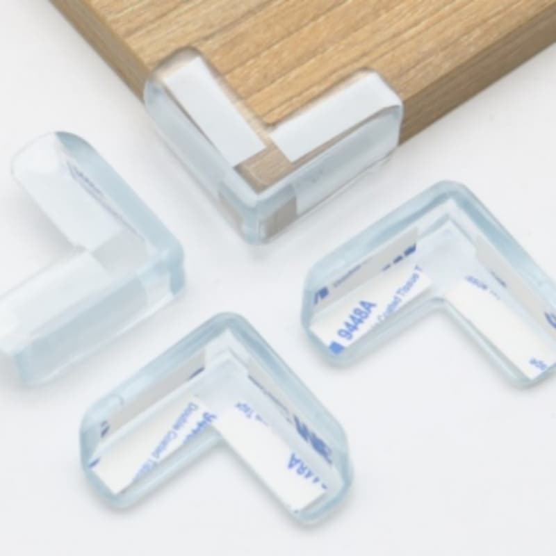 16 Peças Protetor De Quina Silicone Mesa Segurança Para Crianças E Bebes Proteção