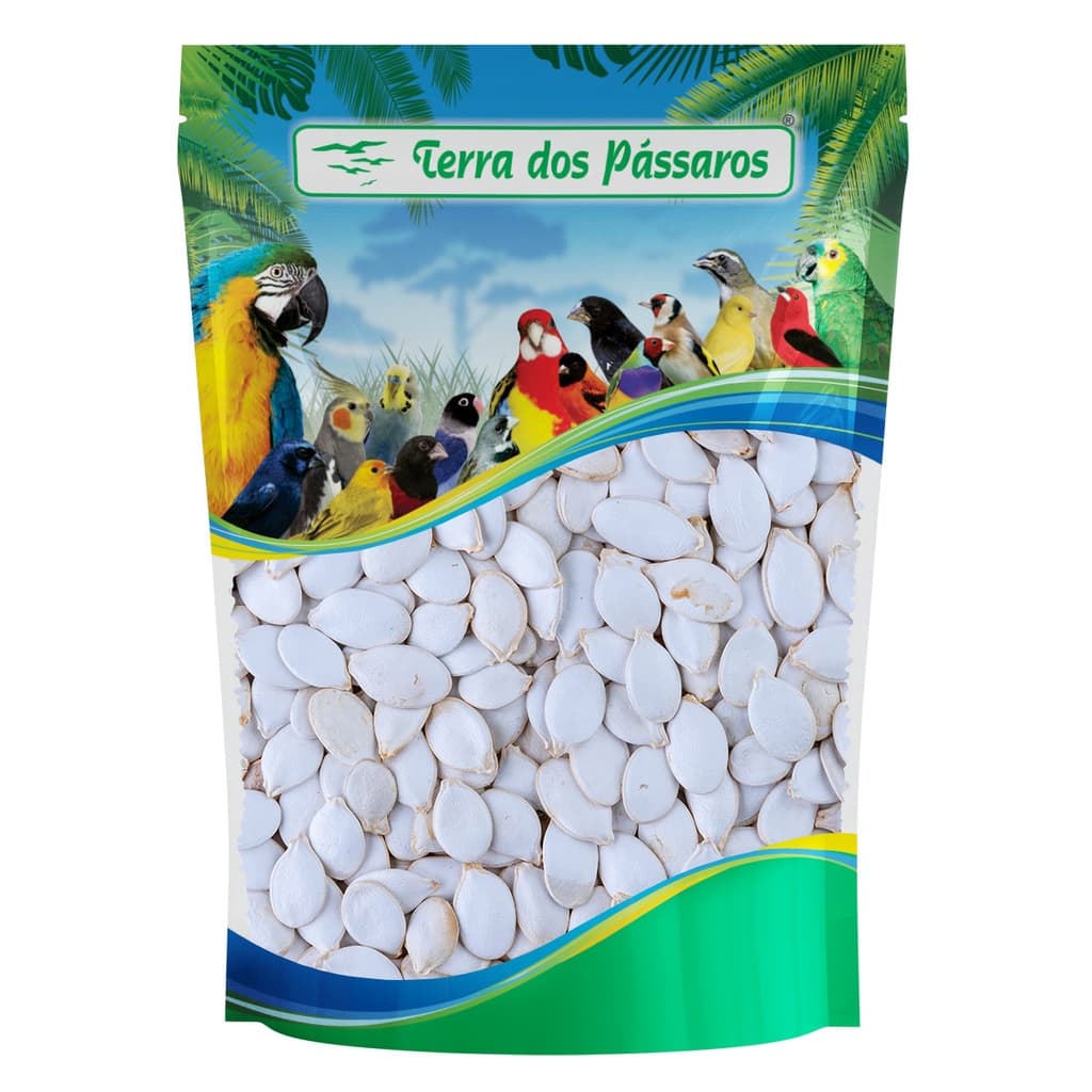 Semente de Abóbora Graúda para Pássaros - 100g - Escolha a quantidade