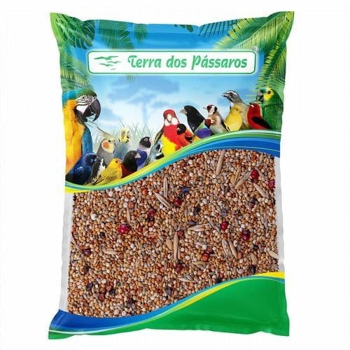 Mistura Agapornis Calopsita - Integral Light - Sem Girassol 500g - Escolha a quantidade