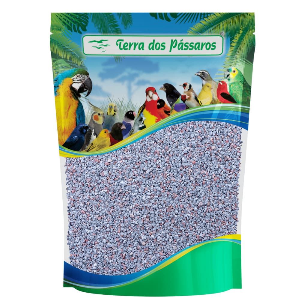 Grit Mineral Pássaros Médio e Grande Porte - 500g