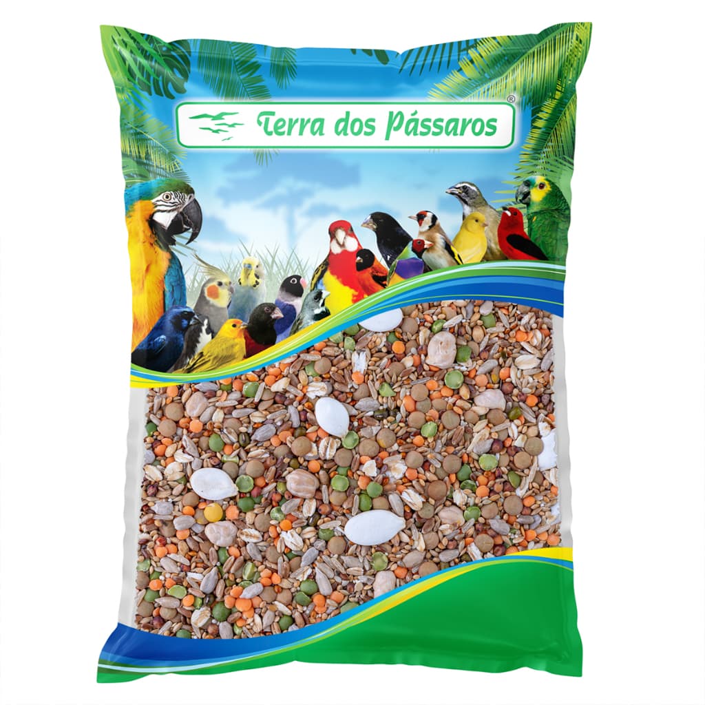 Mistura de Sementes - Mix Hamster Natural - 22 Grãos - 500g