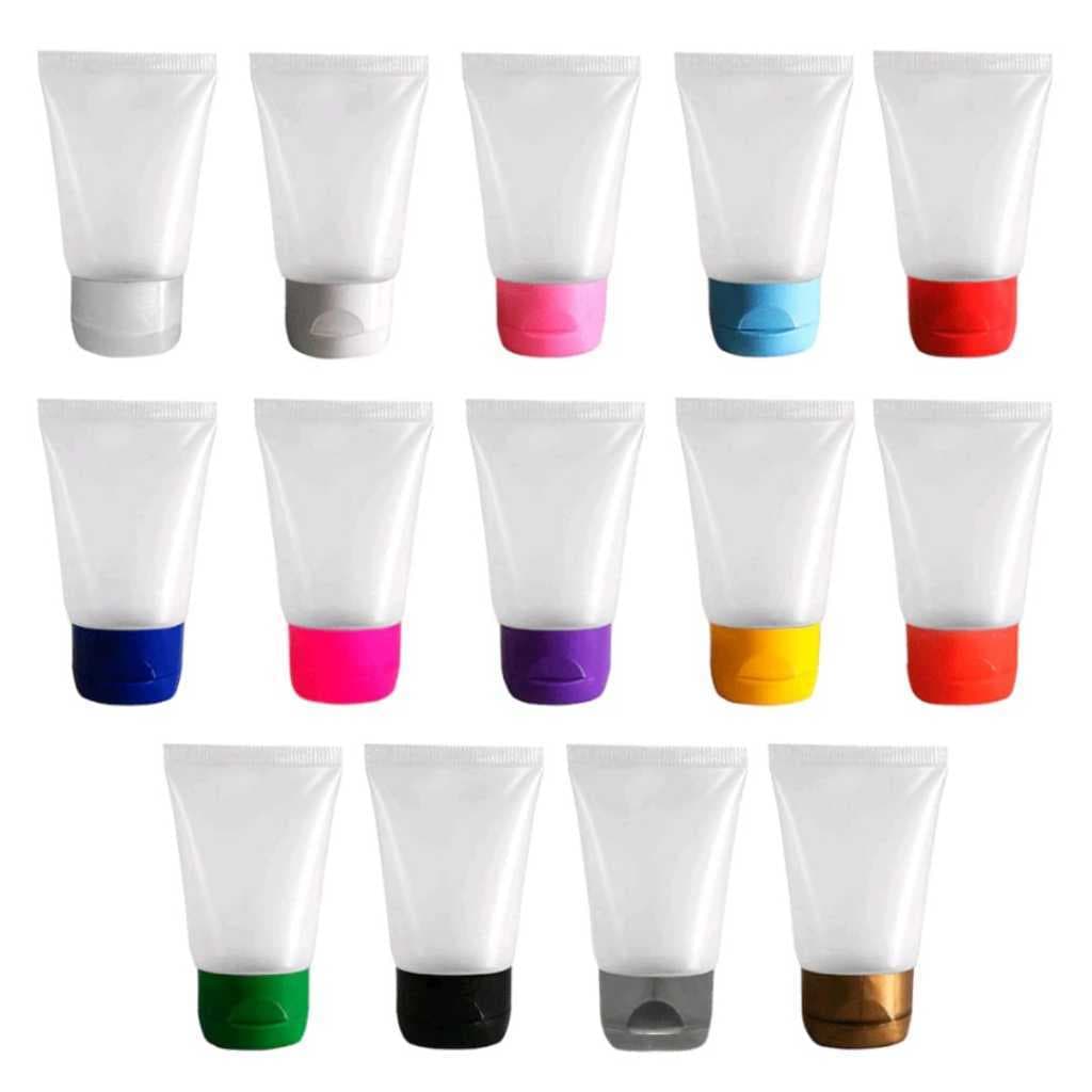20 Bisnagas 30 ml c/ tampa Flip-top - P/ creme hidratante cosmeticos - potinhos frasco lembrancinhas