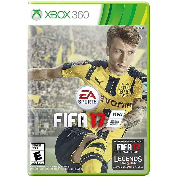 Fifa 17  - Xbox 360 LT 3.0, RGH E JTAG - Midia Física