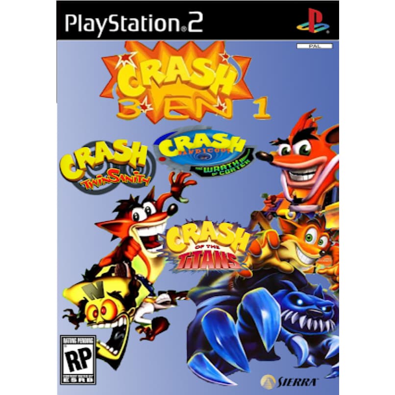 Coleção Crash Bandcoot 3 EM 1 - Playstation 2