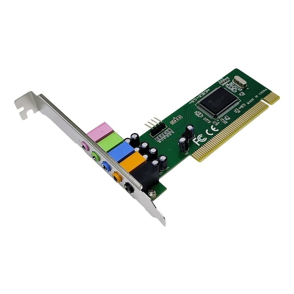 Placa De Som Pci 5.1 6 Canais Chipset:cmi8738