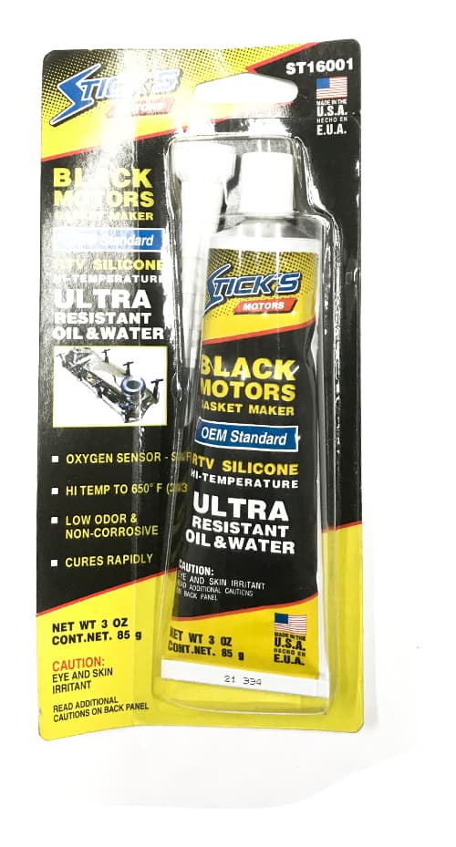 Cola Silicone Preto Alta Temperatura Sticks Motors 85 Gramas 7082070F4A