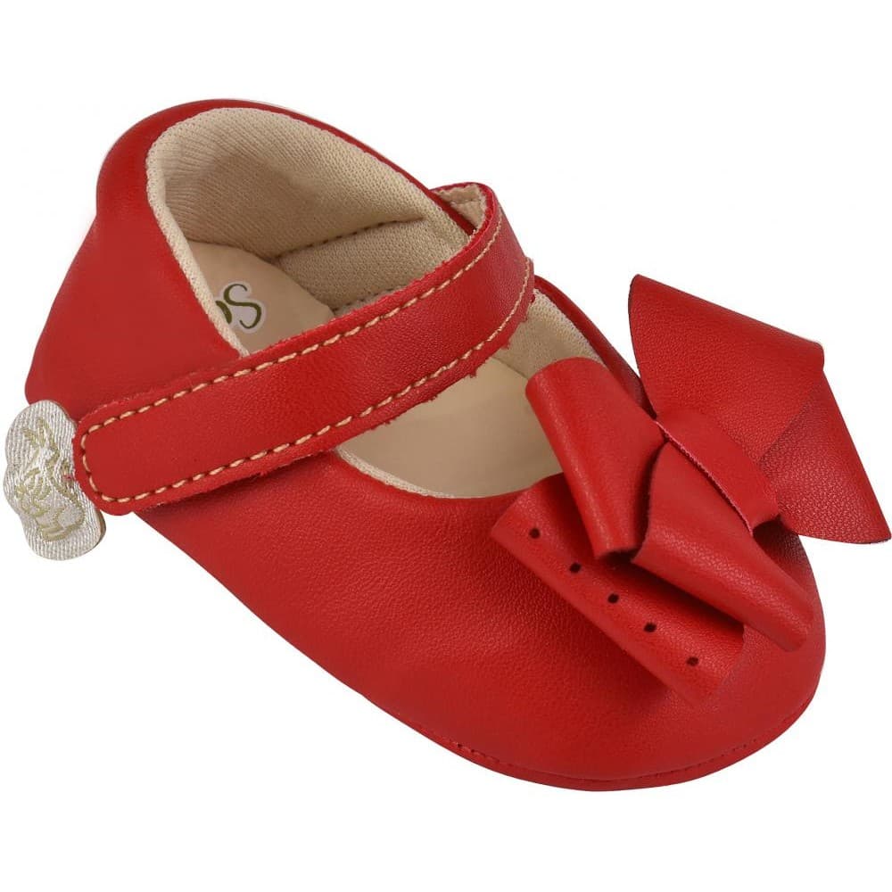 Sapatilha Bebê Menina Infantil com Laço 13 ao 16