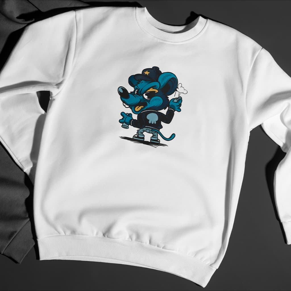 Suéter Moletom Sem Gola Careca Exclusiva Ratx StarX Tendencia 2024 Streetwear Algodão Premium Unissex 100%