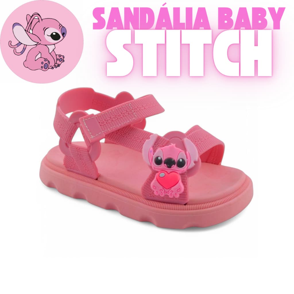 Sandália Infantil Feminina Baby Papete Fofa Moderna e Super Confortável
