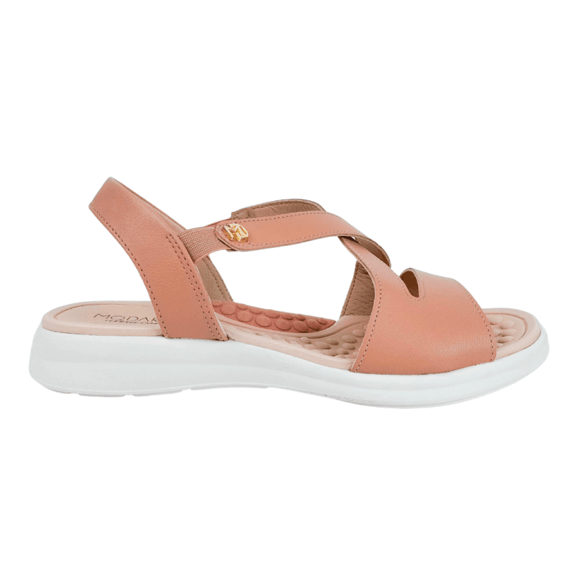 Sandália Modare Feminino Ortopédica Macia Palmilha Massageadora Leve Confortável