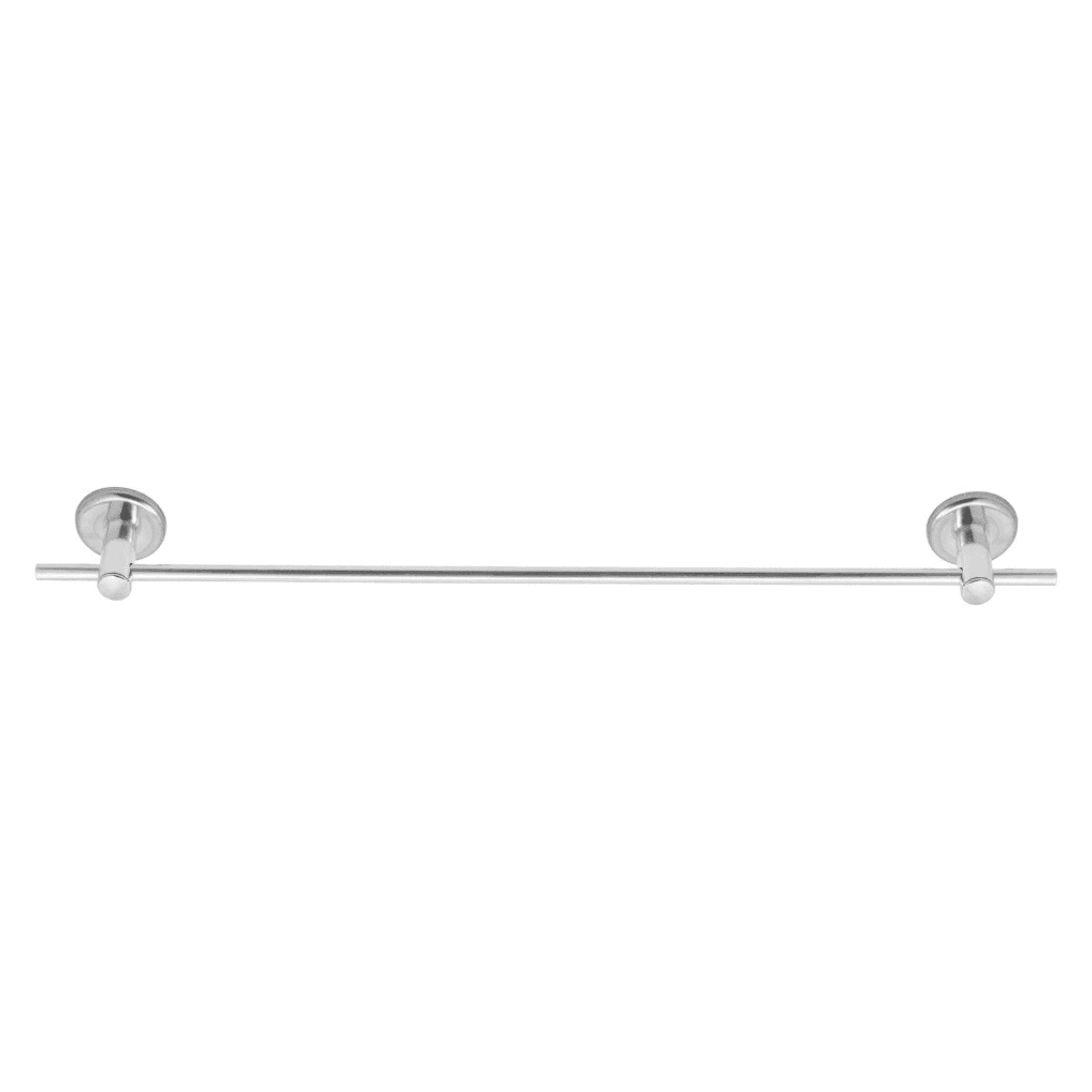 Porta Toalha  Reto Para Banheiro Inox Cromado