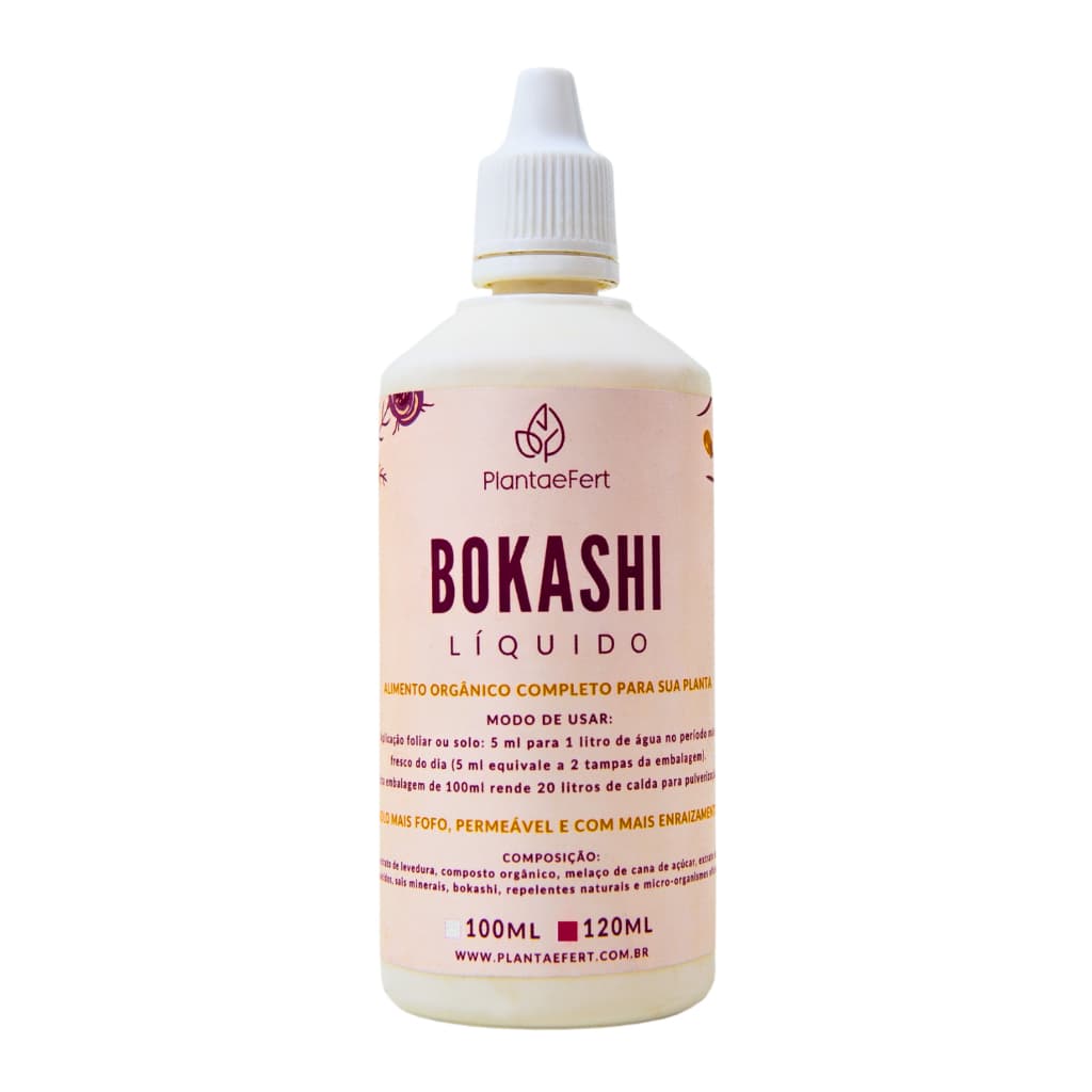 Fertilizante Bokashi Para Orquideas Bokashi Líquido Horta 100ml
