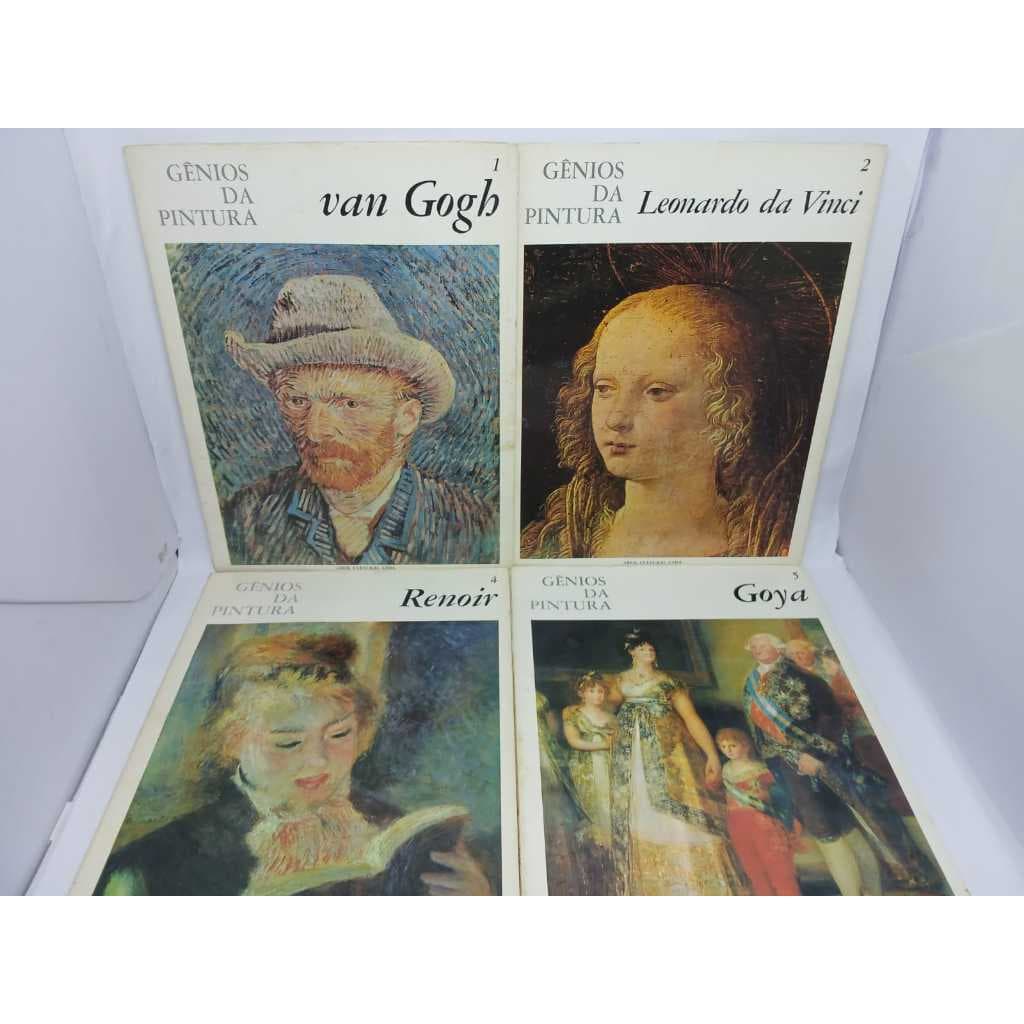 Coleção Gênios da Pintura 24 Páginas Abril Cultural