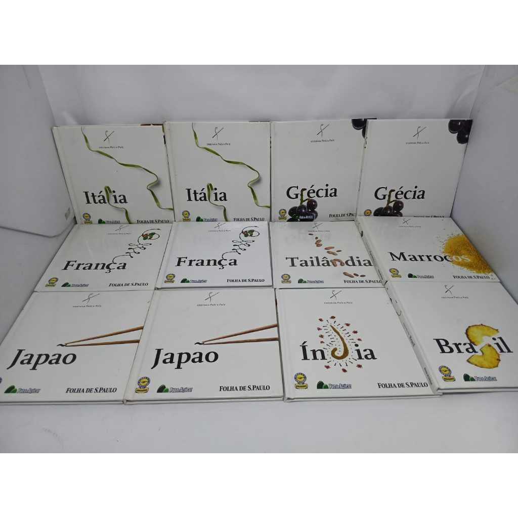 Coleção Folha de São Paulo Cozinha País a País