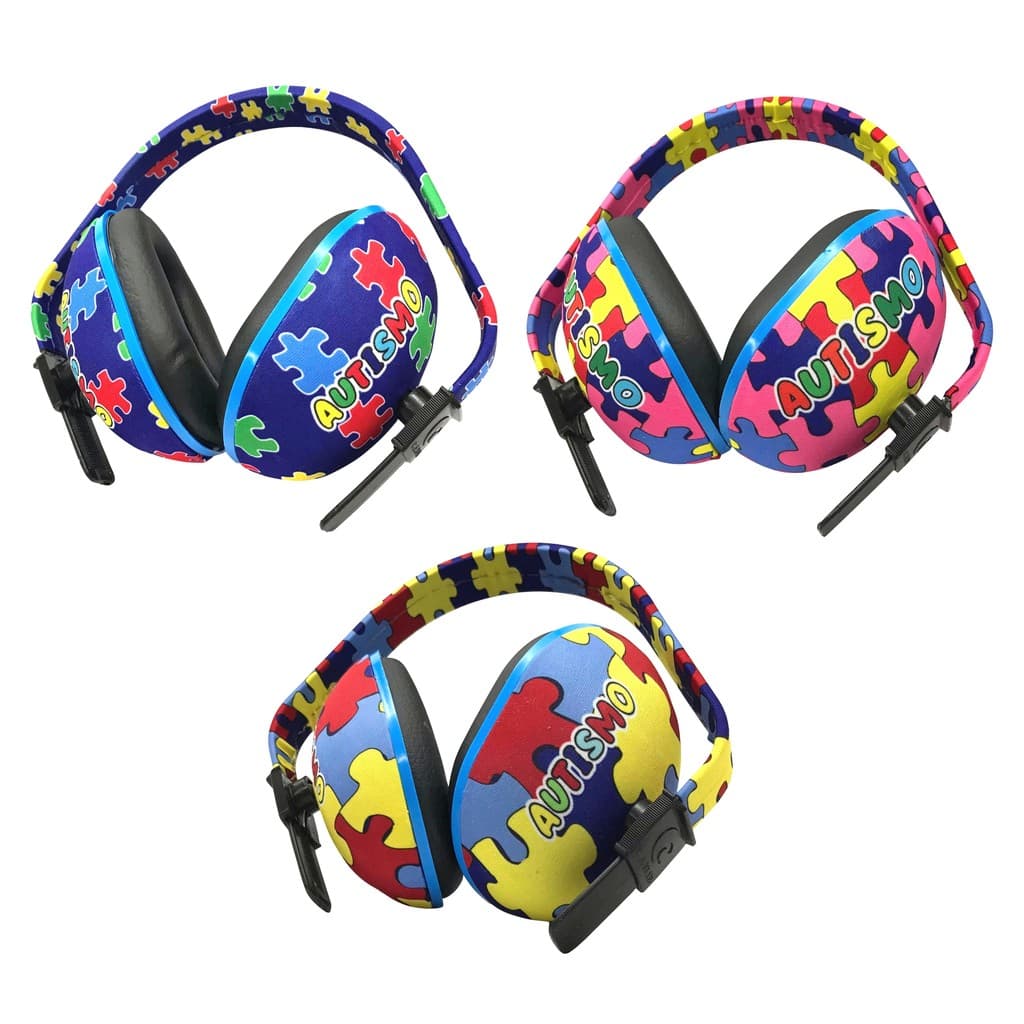 Protetor Auditivo Abafador de Ruídos Personalizado Para Autismo Infantil e Adulto Protetor Auricular