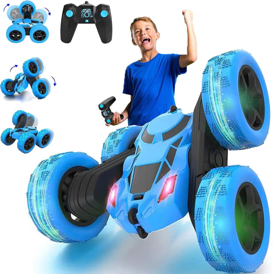 Carro de Controle Remoto 4x4 para Crianças - Grande, Recarregável e Rápido Diversão em Qualquer Lugar