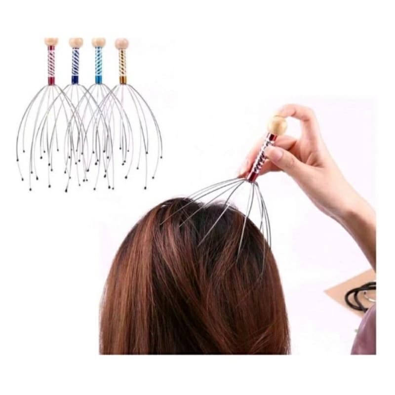 Kit 1~6 Massageador de Cabeça Manual