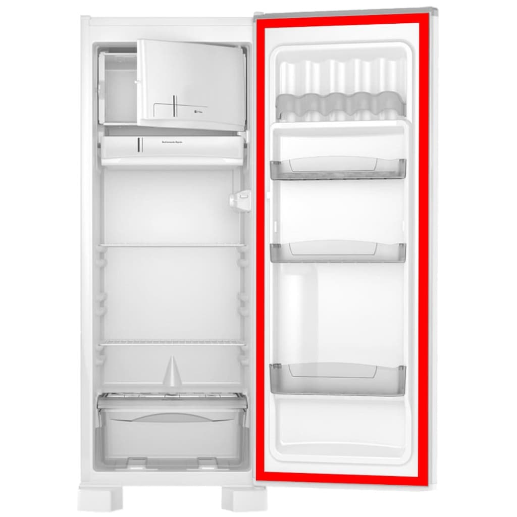 Borracha Gaxeta Para Dako Redk28 Redk280 Geladeira Refrigerador Porta Inferior 57x118